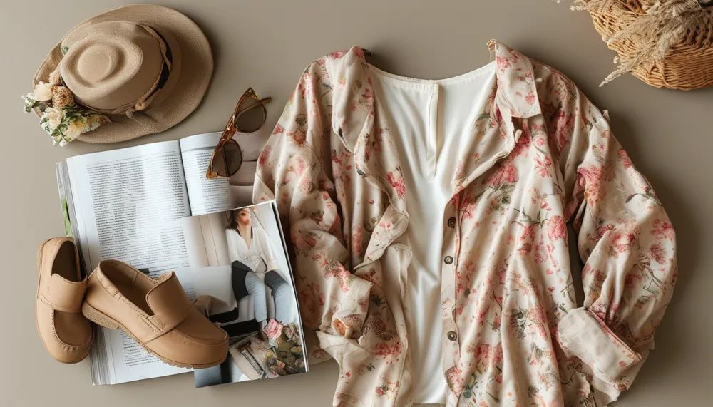 Styling flat lay