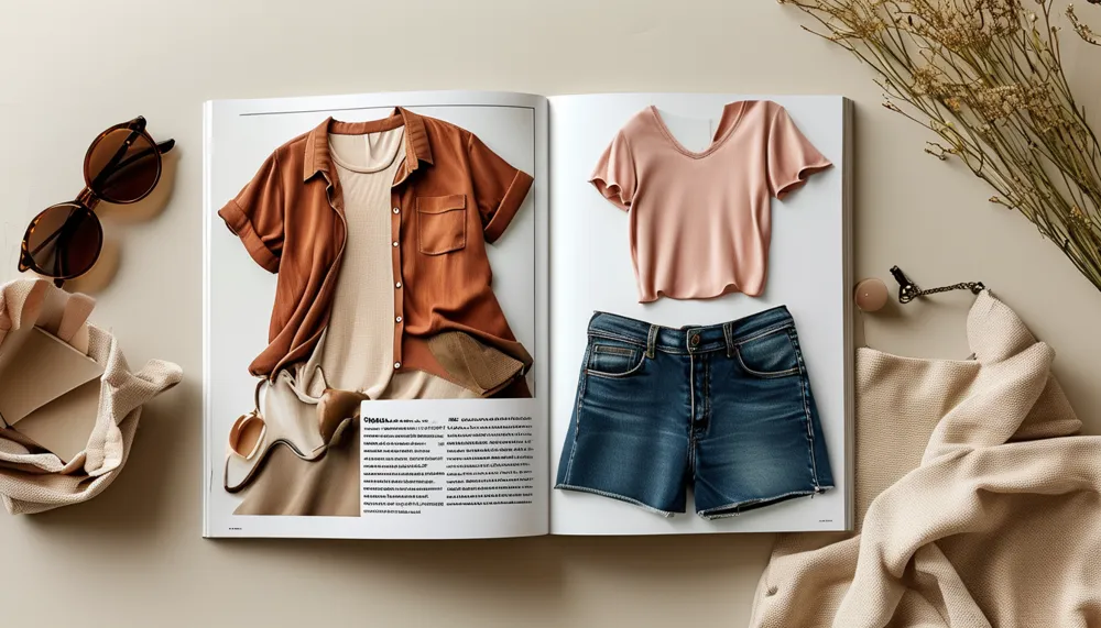 Styling flat lay